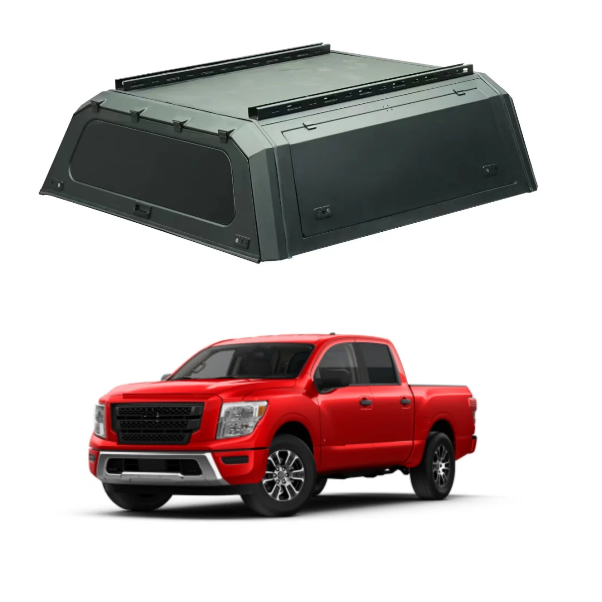 High Quality Dustproof Auto Accessories Truck Customize Hard Top Canopy for Nissan Titan 6ft