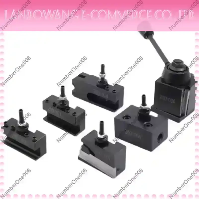 250 Wedge Quick Change Tool Holder 5 Pcs Set for Lathe