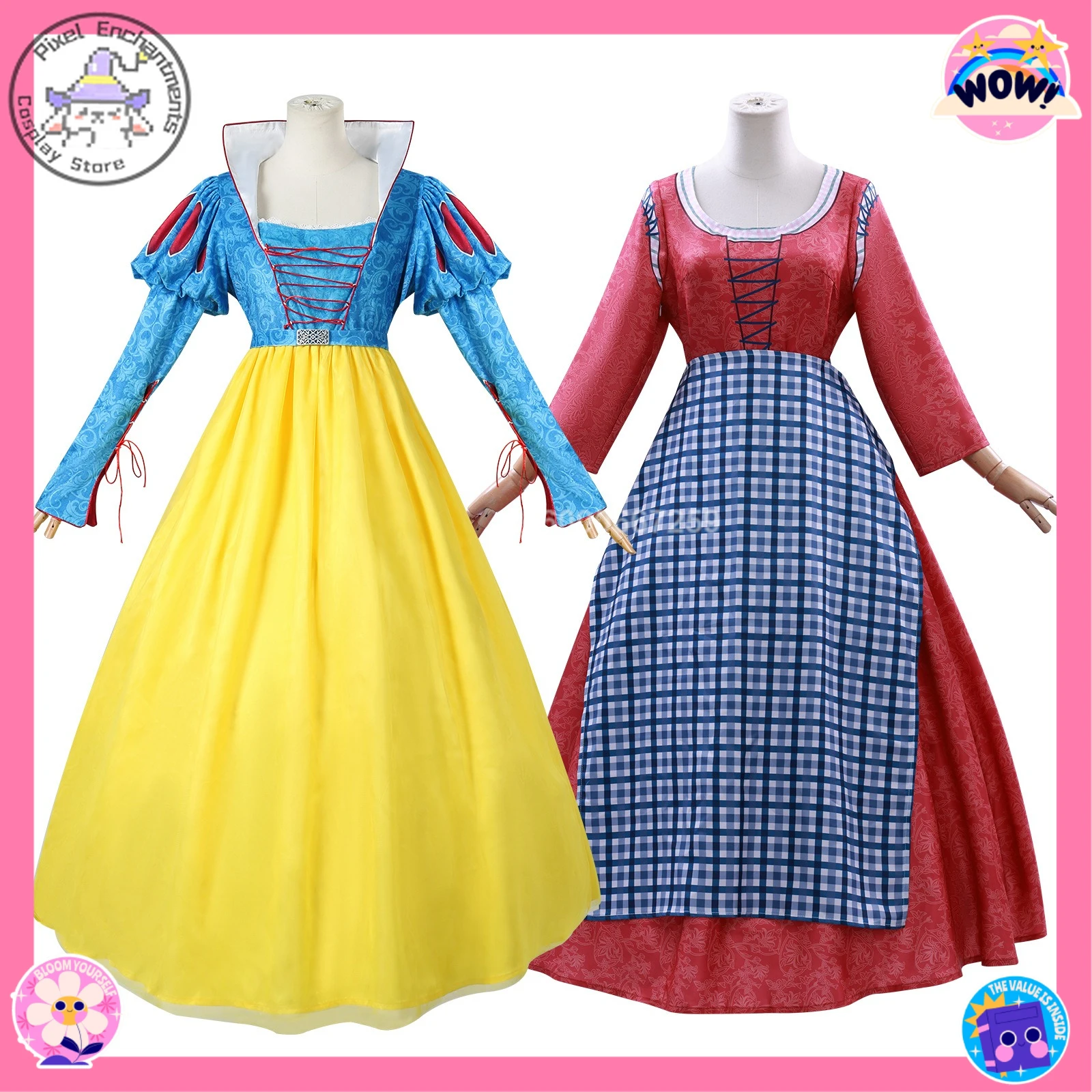 

Popular Movie Cosplay Costume Anime Role Playing Princess Dress Outfit for Women Adult Child Comic Con Halloween Party Suits