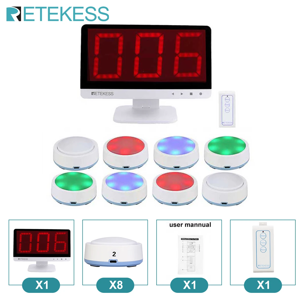 Variant: 1Host 8Pc Button