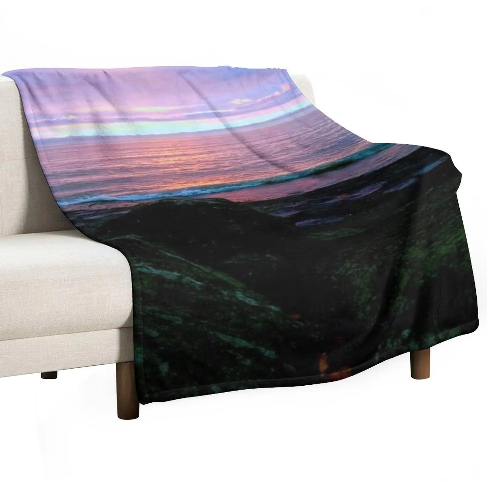 Sunrise At Lake Erie (emariephotos001) Throw Blanket funny gift Polar Blankets