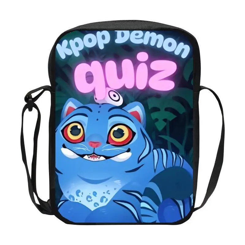 حقيبة كتف للأطفال KPop Demon Hunters الجديدة لعام 2025، حقيبة ظهر عصرية خفيفة الوزن وغير رسمية، فكرة هدية