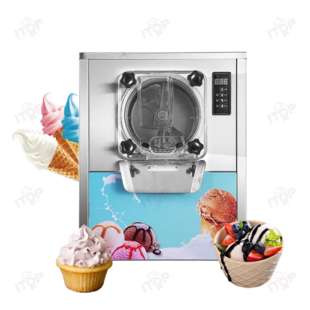 Customize Ice Cream Machinery Single Flavour Hard Ice Cream Machine Gelato Ice Creams Machines