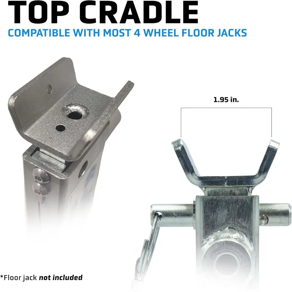 Barra di supporto per cric da pavimento AGM 3,5 T, 14 sollevatori, 3 libbre, supporto compatto alternativo, supporto sicuro per veicoli