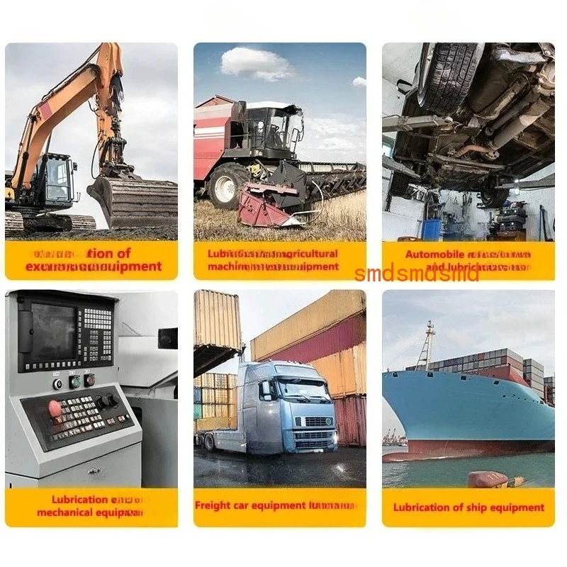 Electric Grease Gun Automatic Caterpillar Butter Machine for Digging Machine High Voltage Lithium Battery Rechargeable