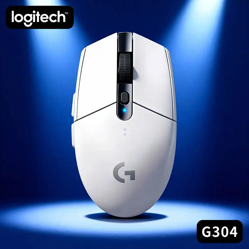 

Logitech G304/305 Classic Wireless Gaming Mouse, Rapid Reaction, Ergonomic Design, Relieves Wrist Fatigue