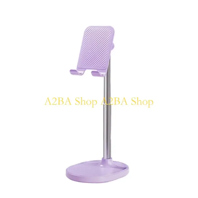 A2BA Height Adjustable Phone & Tablet Holder Mobile Stand for Desk Streaming Setups
