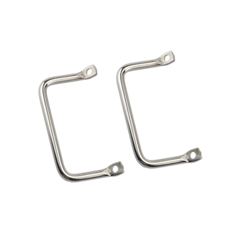 جولة الصلب الانحناء زاوية شقة رئيس مقبض الصناعية قطري دليل الأدوات المعدات 304 الفولاذ المقاوم للصدأ #6