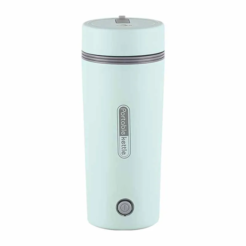 

350Ml 110V/220V Electric Hot Water Cup Small Portable Kettle Travel Heating Smart Insulation Artifact Mini Boiling Up Five Mins