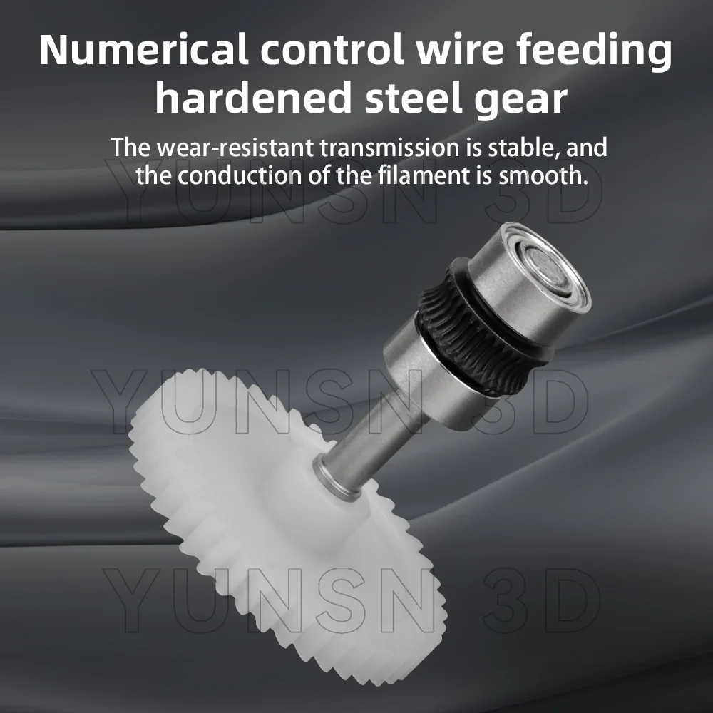 For Bambu Lab AMS 5-Way Extruder Wheel (Active) Hardened Steel Wire Feeding Gear For Bambulab 3D Printer Parts Extrusion Wheel