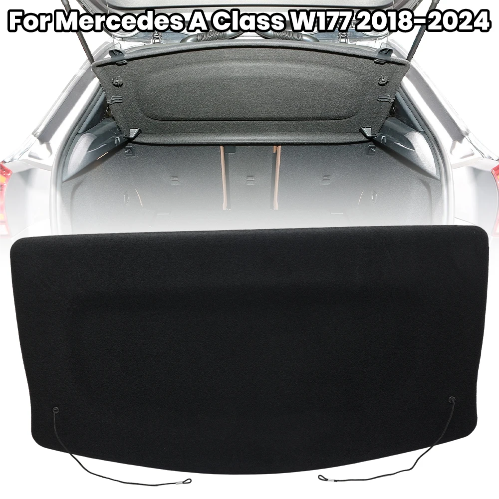 Image of Gepäckablage für Mercedes Benz A-Klasse W177 2018-2024 A1776905400 Hintere Gepäckträgerabdeckung Trennwand Aufbewahrungsplatte