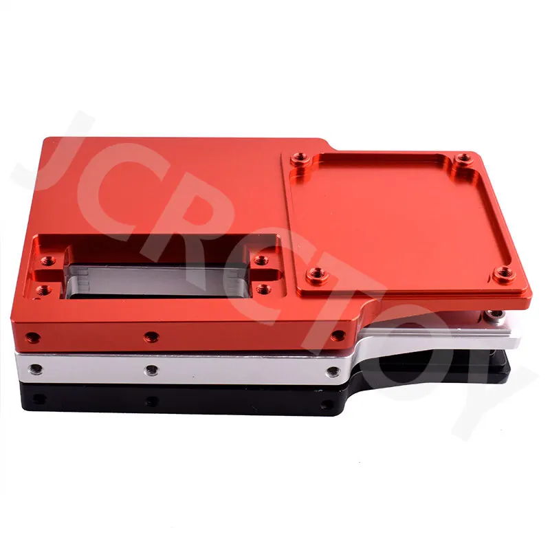 RC Assemble Left & Right Beam Metal ESC/Caster Mount Battery Tray Body Plate Chassis For 1/10 RGT ROCK CRUISER 86100 Upgrade Part