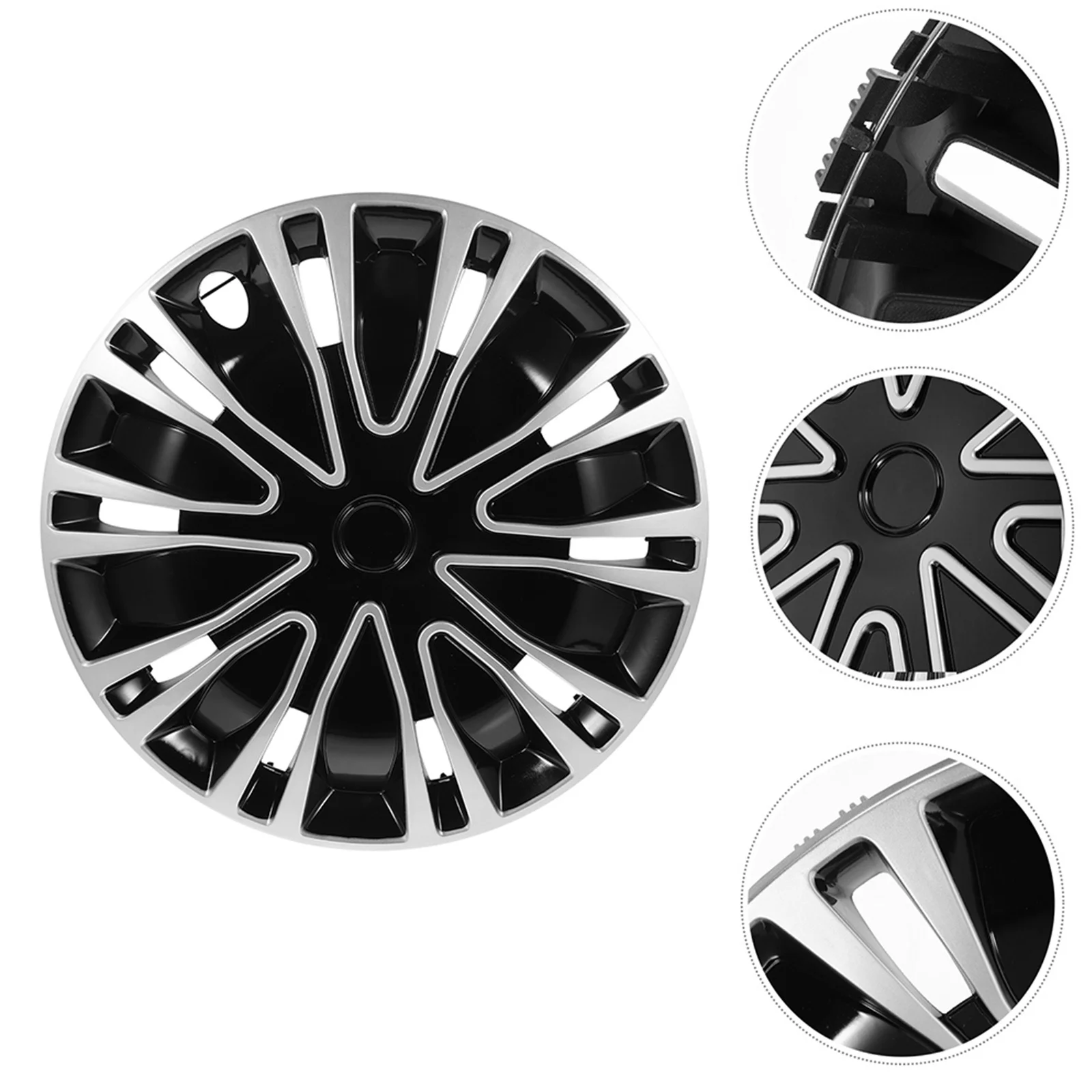 

Universal 13 inch Wheel Hub Covers for Cars Decorative Automotive Hubcaps Stylish Rim Protector Car Repair Modification Part
