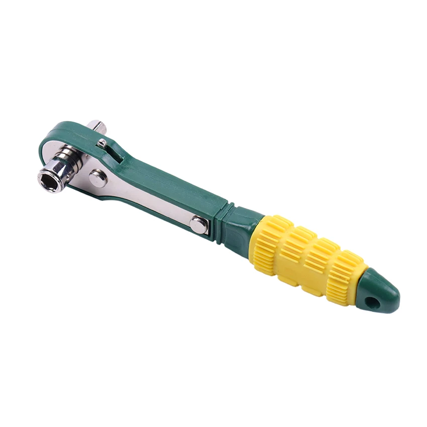 1/4 Hexagonal Bidirectional Torque Screwdriver Rod Adjustable Fast Ratchet Wrench Socket Wrench Repair Tools