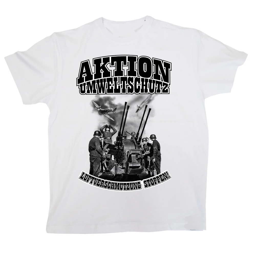 

Aktion Umweltschutz Luftverschmutzung Stoppen T Shirt New 100% Cotton Short Sleeve O-Neck T-shirt Casual Mens Top