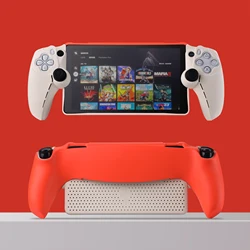 Three in one color blocking thin design, suitable for PlayStation Portal remote player protective case to prevent hand sweat