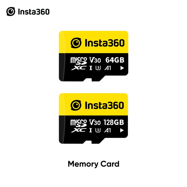 Insta360-アクションカメラ用メモリカード,128GB/64GB - AliExpress