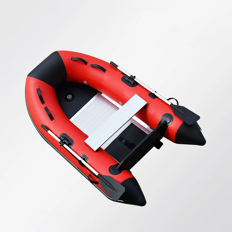 Inflatable Rowing Boat PVC Rubber Boat 230 Dinghy Foldable Drifting Boat For Adults Fishing