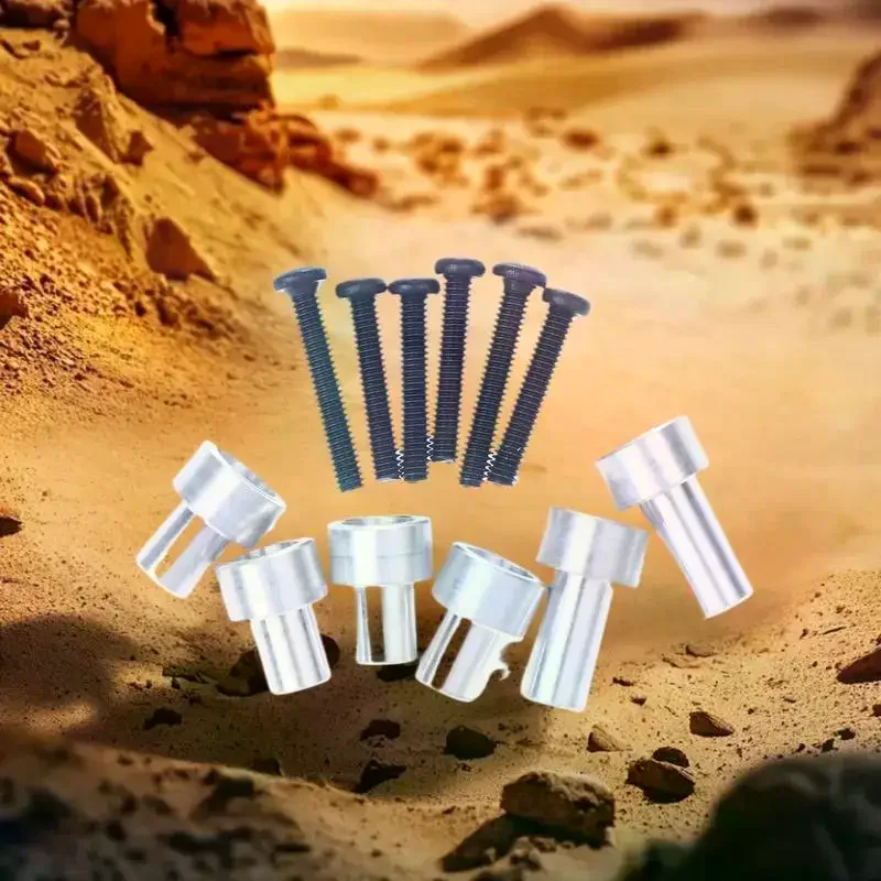 1 Set For 1/12 Modified Big Wheel Special Upgrade Parts MN82 MN82S Metal Car Shell Raise The Column Heighten Bracket