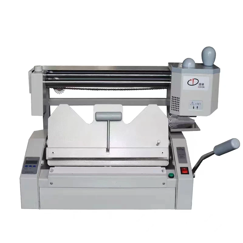 Máquina de encadernação Gule manual de mesa tamanho DC-460 A3 conveniente