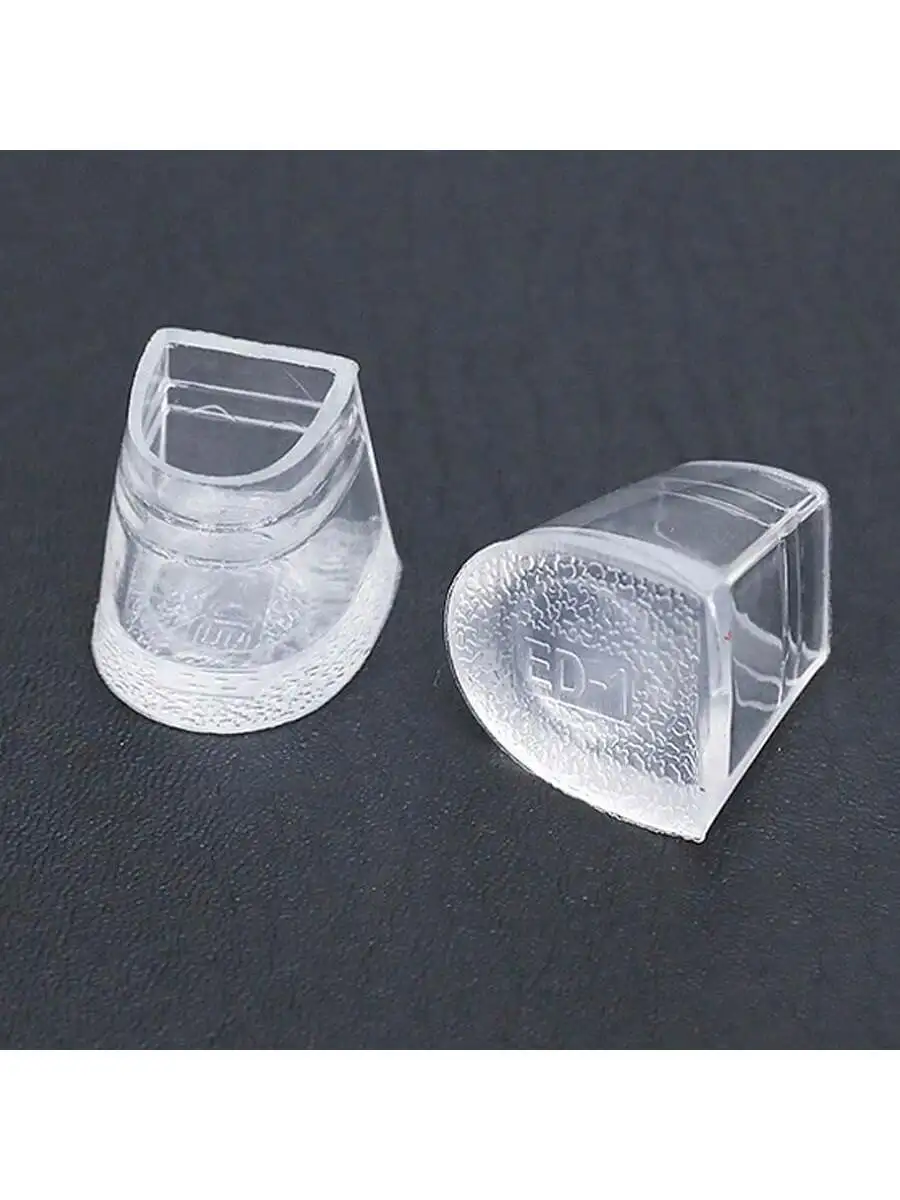 5 cm 7 cm Absatzstopper für Tanzschuhe, transparente Absatzschutzkappen für High Heels, Latein-Tanzschuhe, rutschfeste Schuhspitzen, Zubehör – Detail 2