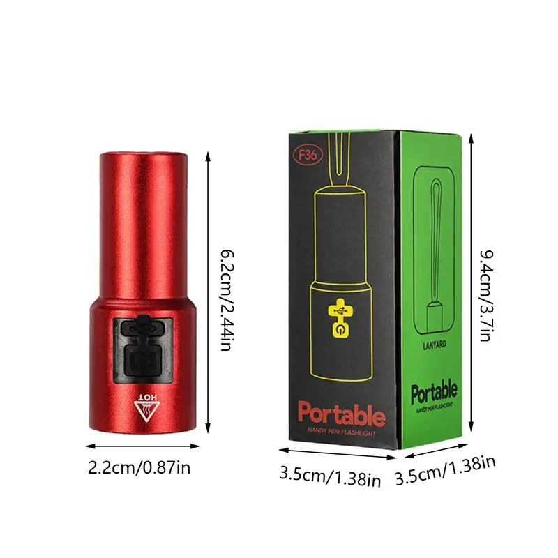 LED Flashlight Rechargeable Rechargeable Portable Flashlight Multi-functional Torch Magnetic Light For Night Running Stalls