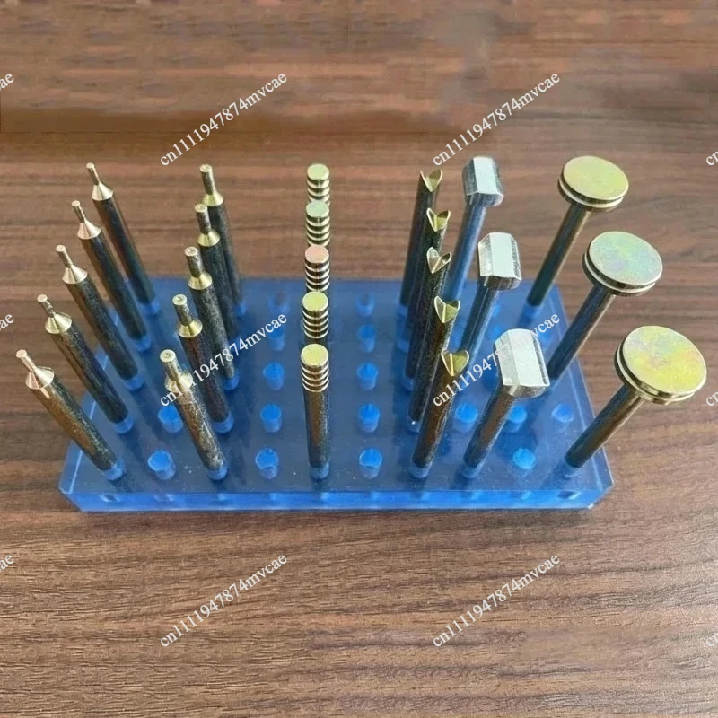 26pc High-precision Gemstone Measuring Rod Set, Gemstone Facet Grinding Tool