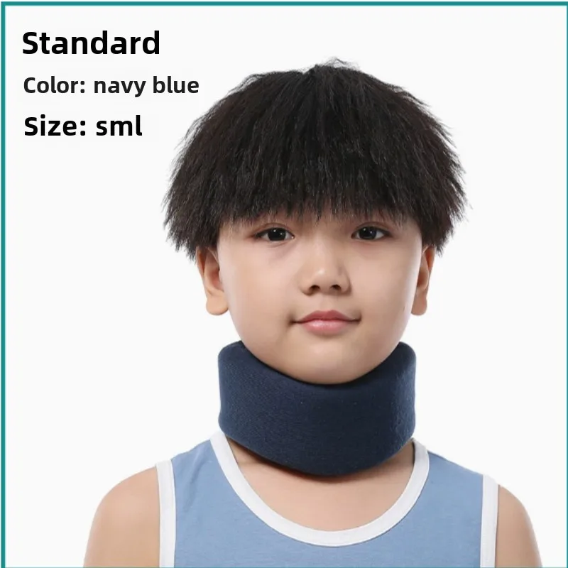 Children's Home Neck Support Sponge Collar Neck Support Support Protector Skin Friendly Breathable Protective Cover Adjustable
