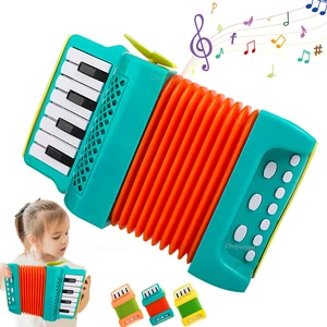 Musikinstrument Akkordeon für Kinder, Spielzeug im Innen- und Außenbereich, Bildungsgeschenke für Kinder, Jungen und Mädchen 6 Hauptvertragsvertrag - №3