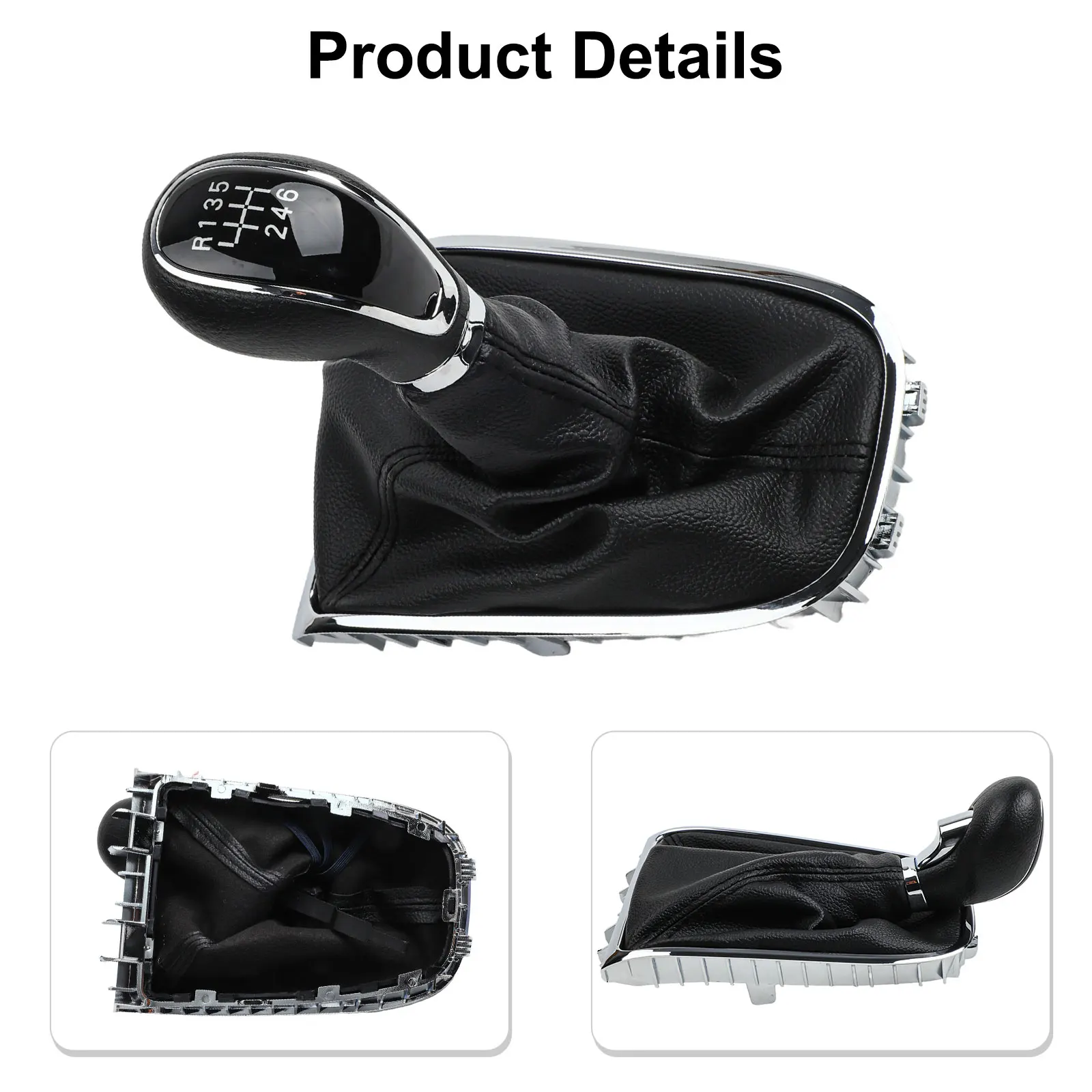 

Car Maintenance Gear Shift Knob Gear Knob 6 Speed Dust Cover Included Enhanced Driving Comfort For Buick For Excelle