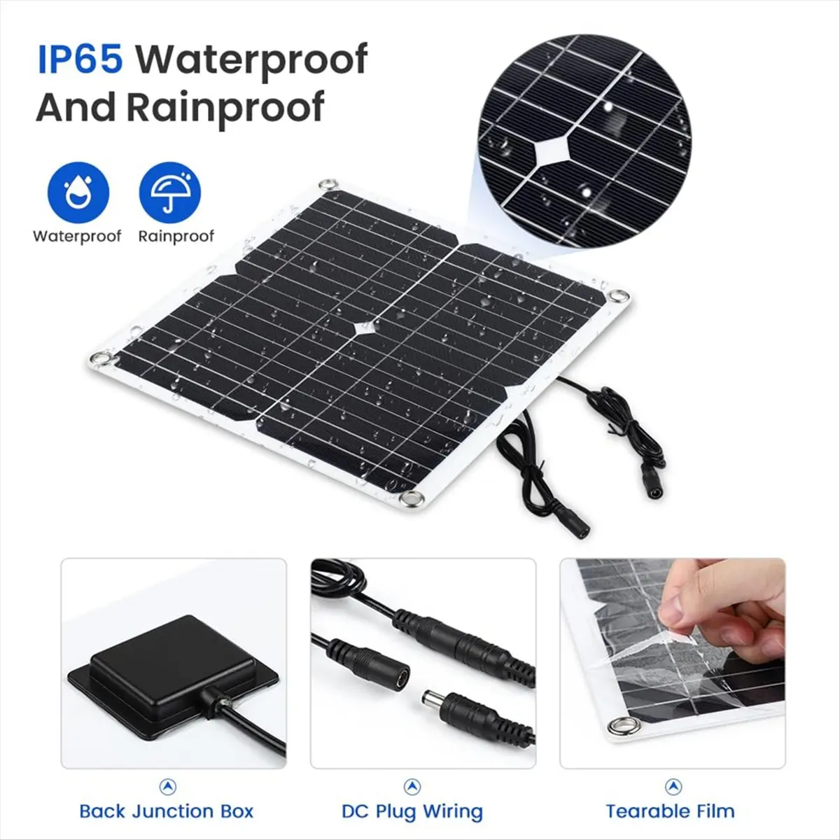 *ABDH Solar Fan,12 W Solar Panel Fan, Weatherproof,with DC Double Fan for Small Chicken Coops, Greenhouses,Window Exhaust
