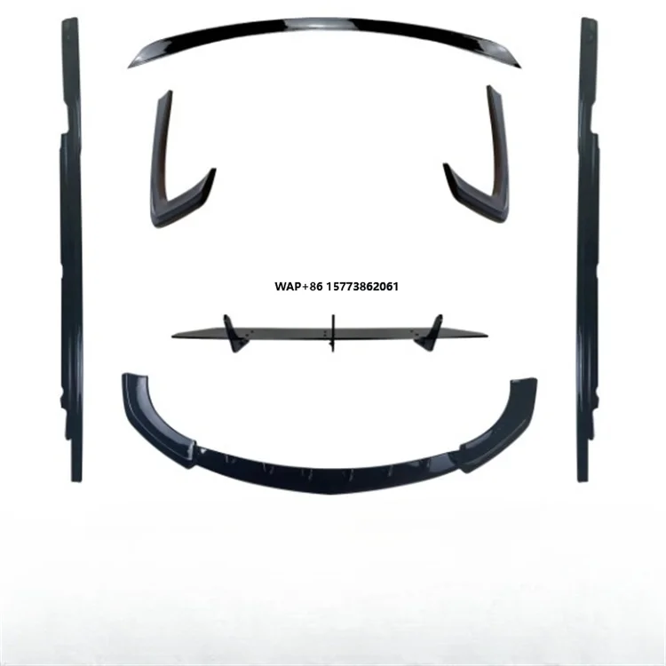 

W213 for E-Class E63S Front Lip Side Skirt Corner Blade Spoiler Tail Wing Surround Small Kit Upgrade