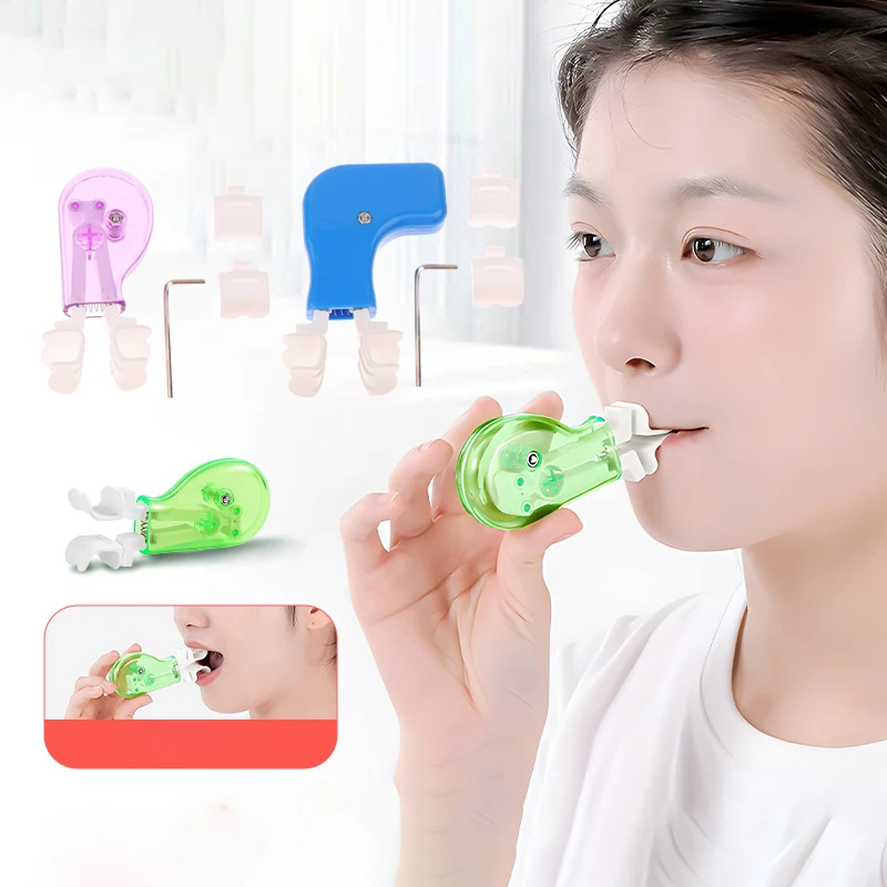 Mouth Exerciser Oral Mouth Muscle Massager Trainer Lip Closure Training Exercise Tool Reduce Mouth Breathing Snoring Face Lift