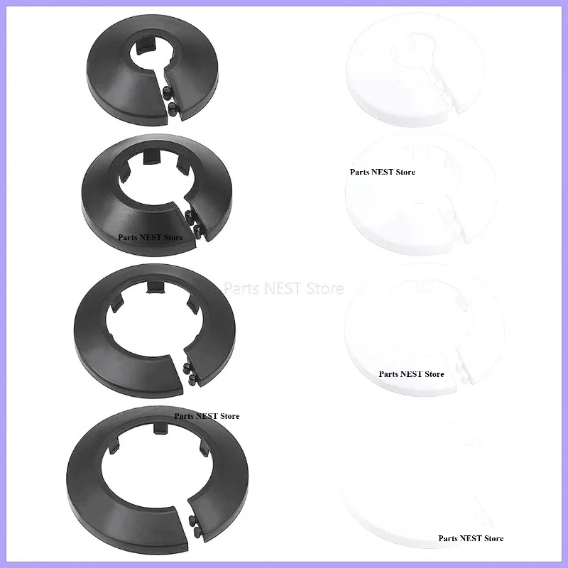 Plastic Wall Hole Pipe Collars Cover Shower Faucet Angle Valve Pipe Plug Decoration Cover Kitchen