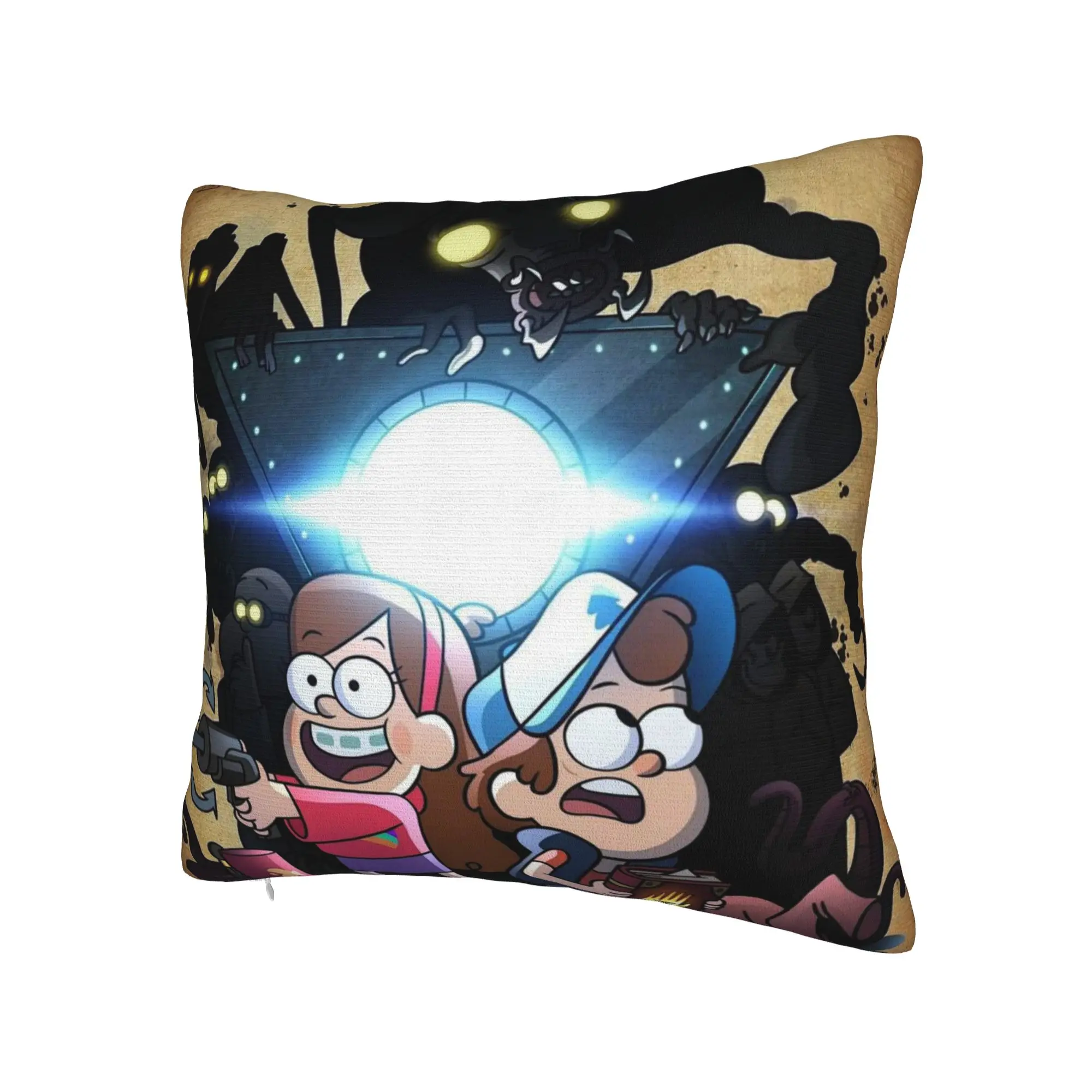 G-Gravity Falls Pillowcase Merchandise Soft Cushion Cover Decorative  Throw Pillow Case Cover Home Multi Size