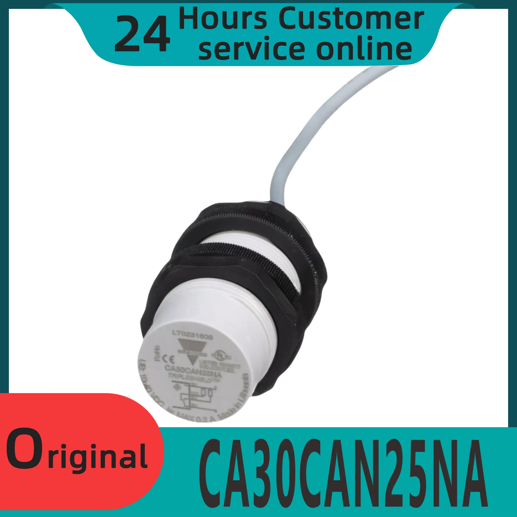 

Brand new original proximity switch sensor CA30CAN25NA CA30CAN25PA CA30CAN25NAM1 CA30CAN25PAM1