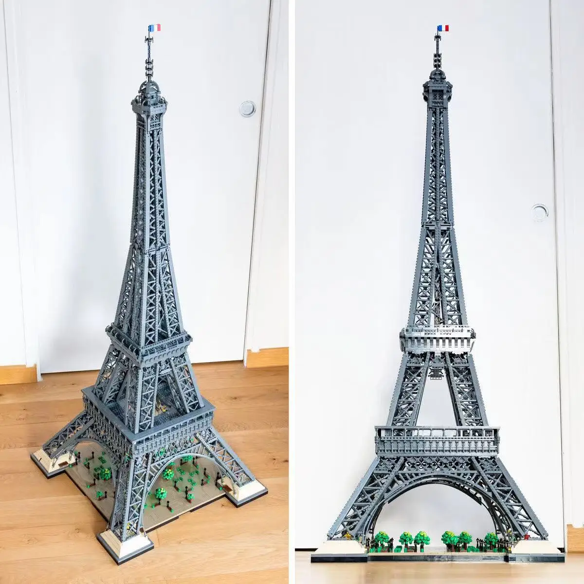 Nuovo nelle icone 1.5M di altezza torre Eiffel 10307 10001 pezzi parigi architettura di fama mondiale Building Blocks mattoni giocattoli per adulti regalo