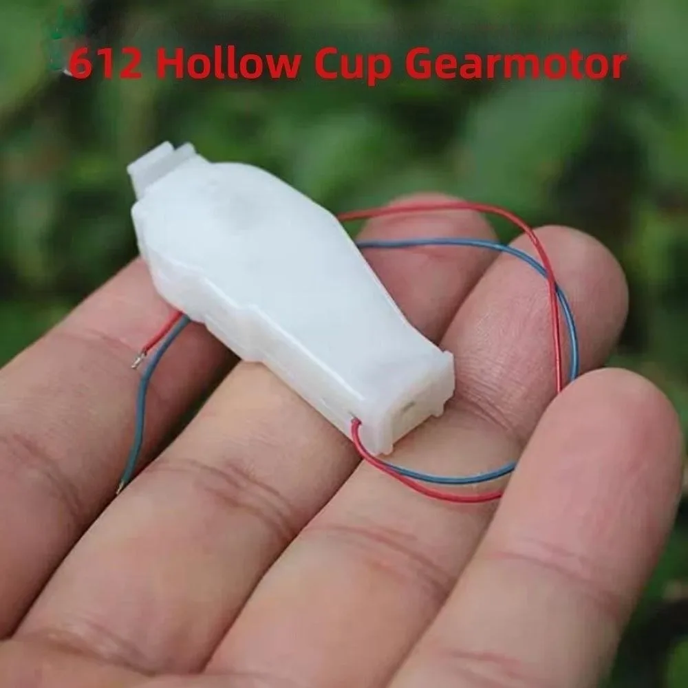 Mini 612 Coreless Gear Motor DC 3V 3.7V 5V Speed RPM 430 530RPM Micro Coreless Worm Motor Coreless Worm Gear Motor