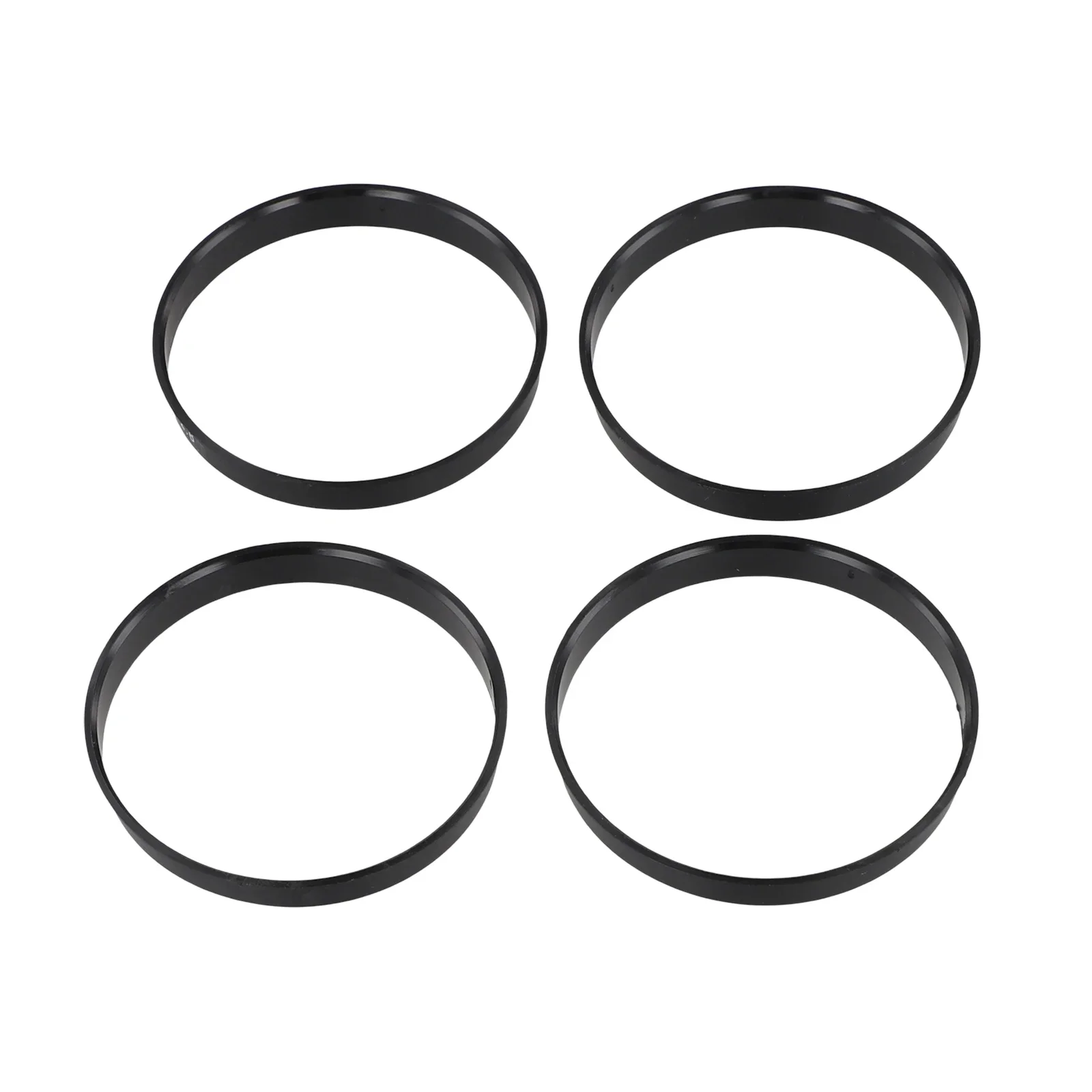 4 Pcs Car Hub Centering Rings 74.1 X 72.6 Mm ForBMW Car Hub Centric Rings Wheel Bores Center Spacer Hub Rings Blacks