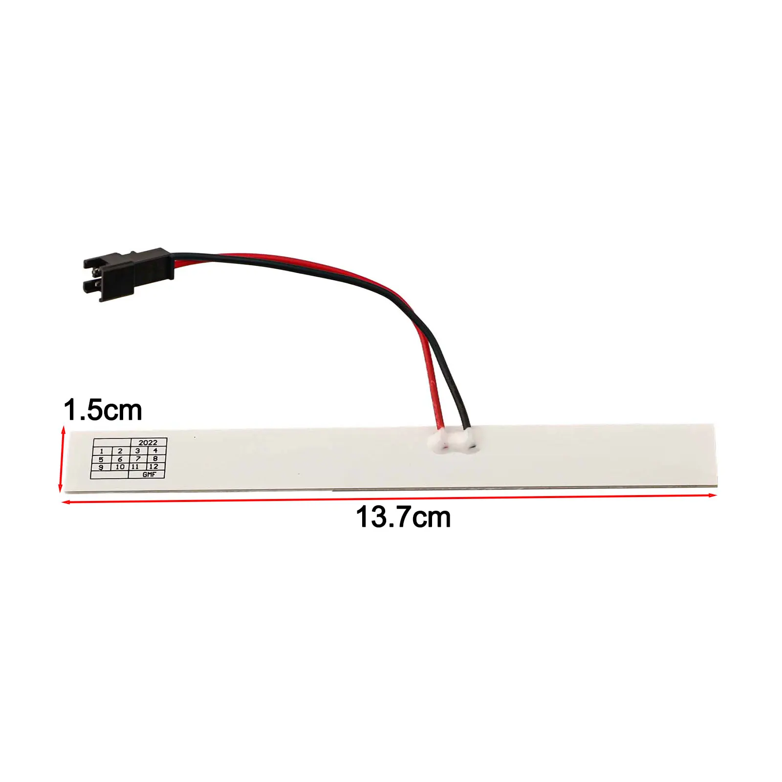 Энергосберегающая светодиодная лампа для холодильника, замена модели E123995 W2735 BCD455WKGM, простая установка с ярким выходом