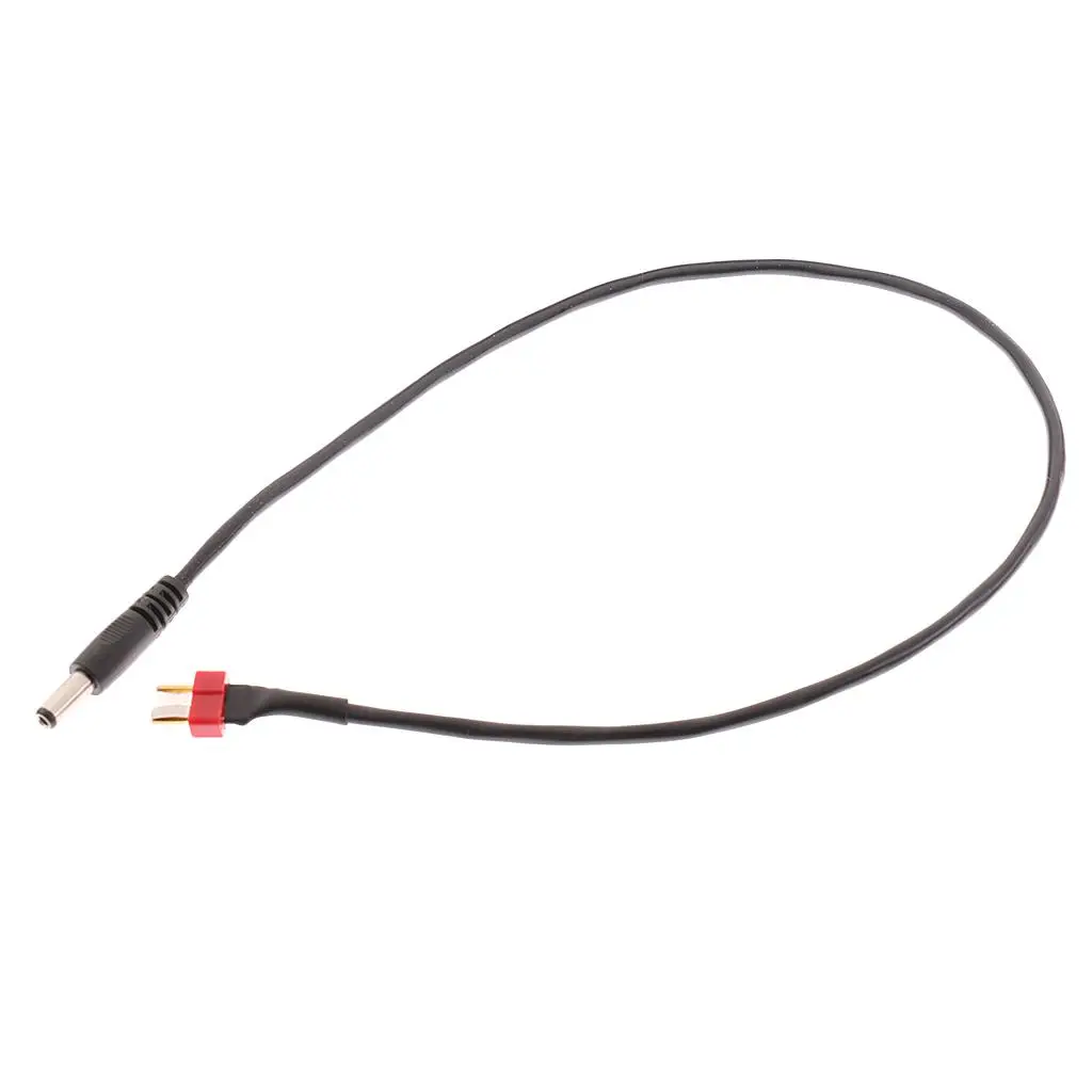 T Male Plug to DC Extension Cable RC Car Battery Supply Power Adapter Wire for TS100 Soldering Iron
