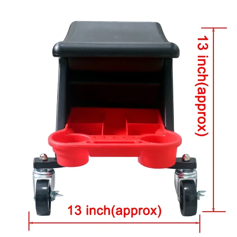 Car Crawling Stool Chair Mobile Crawling Seat Multi-functional Car Wash Supplies Car Chair Mechanical Wax Polishing Project