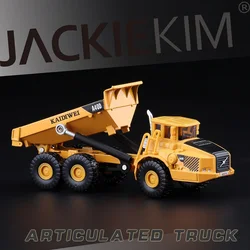 Engineering Transporter Articulated Truck Simulation Exquisite Diecasts & Toy Vehicles Dumper A40D Model 1:87 Alloy Car Model