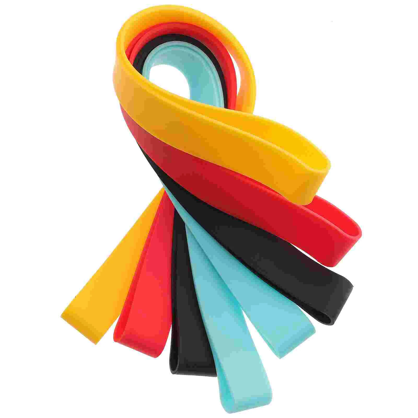 4 Pcs Beach Chair Straps Band Towels for Cars Clips Oversized Cruise Essentials Silicone Bands Elasticity