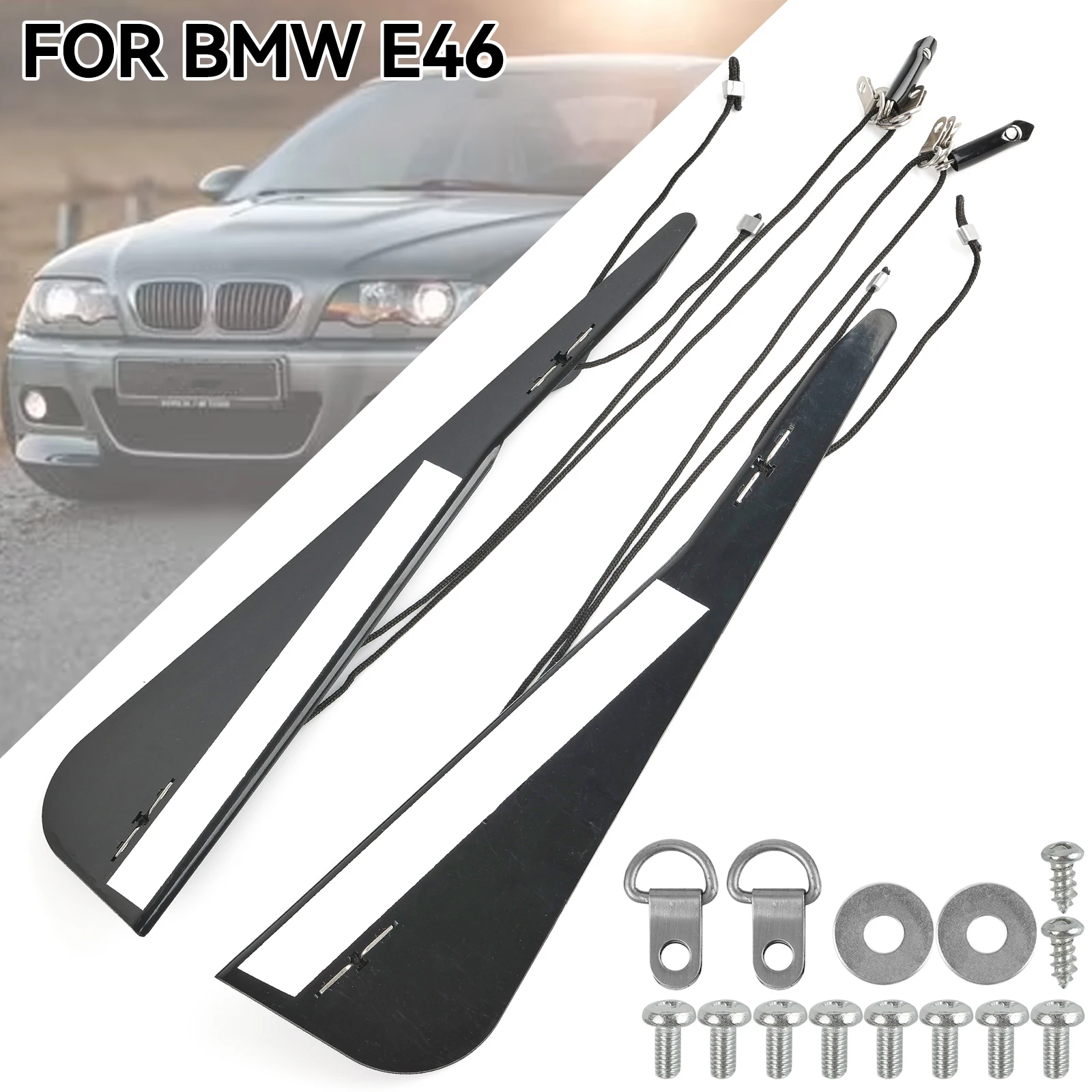 54317135351 For BMW E46 323Ci 325Ci 330Ci M3 2-Door Convertible Roof Pillar Repair Kit Car Repair Tools Top C Column Auto Parts