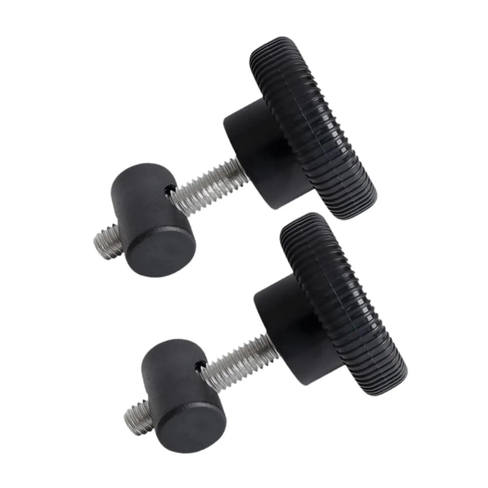 Nylon Metal Black Pool Pump Swivel Nut and Knob Set Maintenance Component Equipment Attachment for Lawn Garden Pool