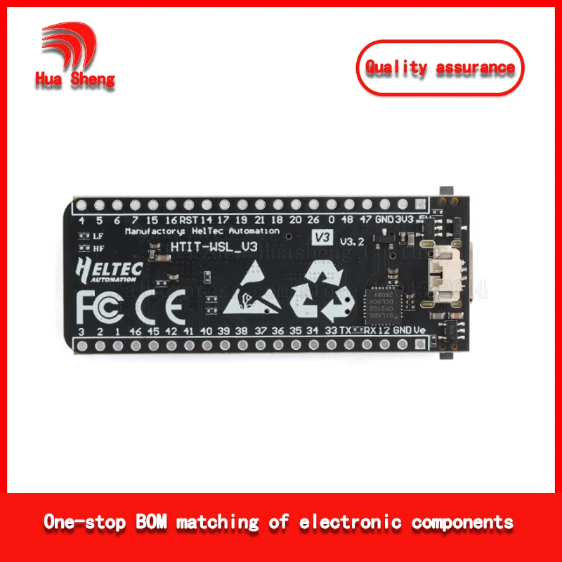 Esp32+Sx1276 Lorawan Wifi Bluetooth Development Board/433-470Mhz with Antenna