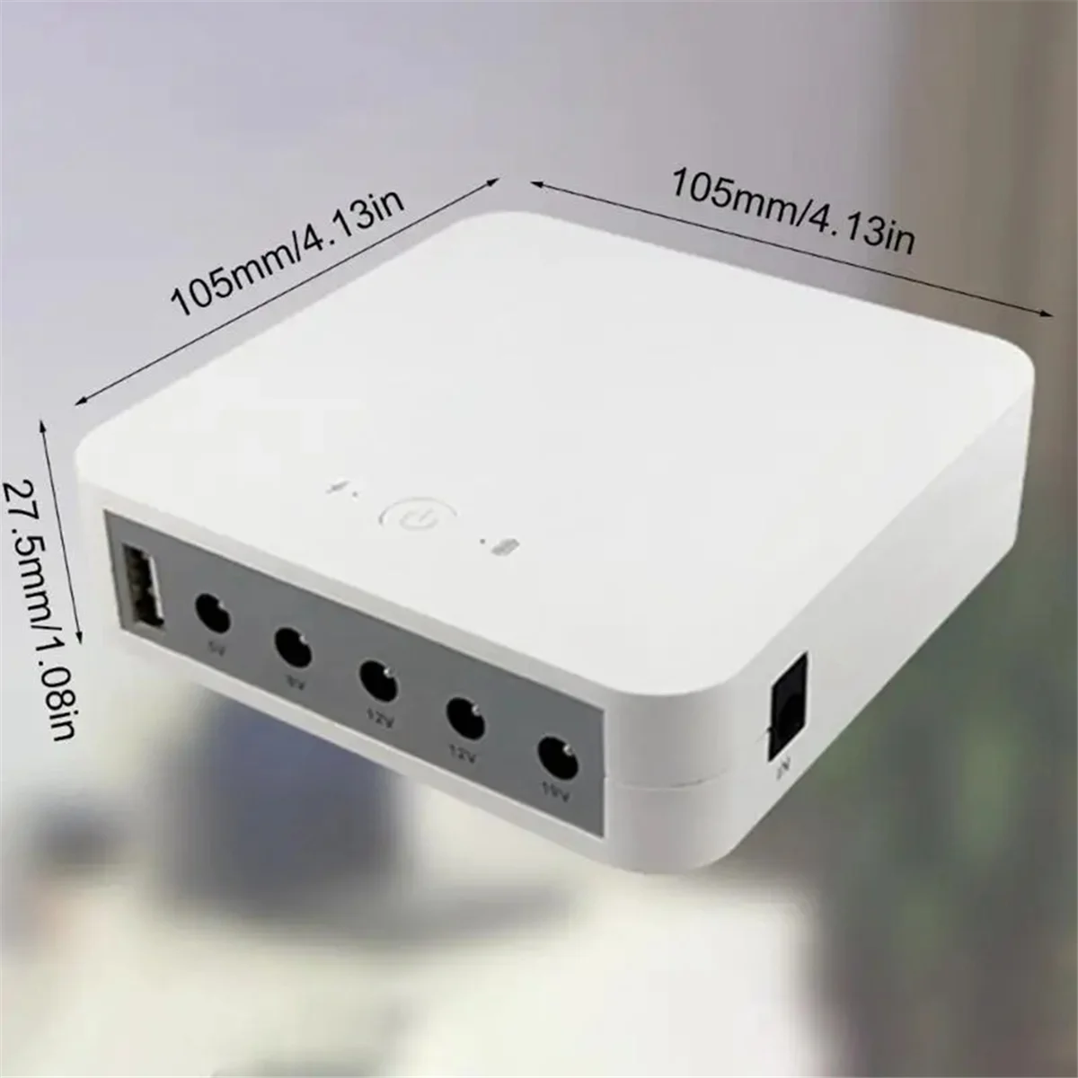 

2025 + 13200 мАч USB 5 В 9 В 12 В 19 В Источник бесперебойного питания ИБП Резервная батарея с кабелем 5,5x2,5 мм для беспроводного маршрутизатора
