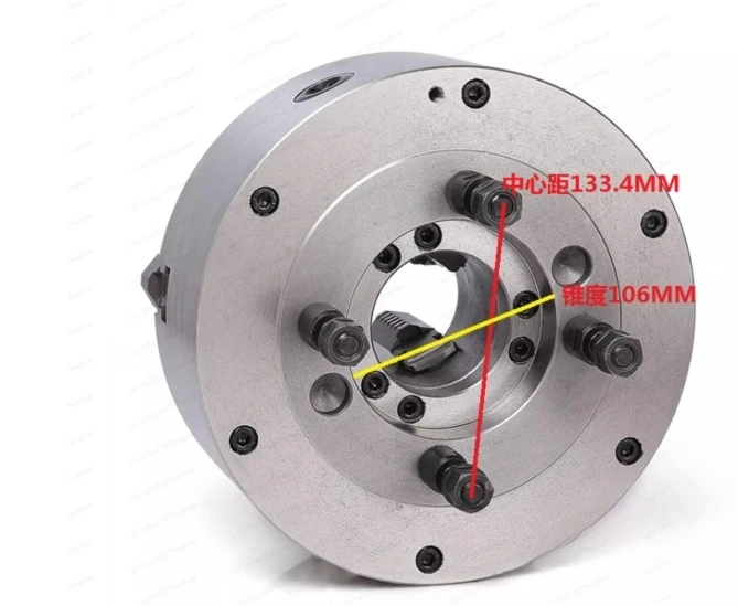 

Трехкулачковый самоцентрирующийся короткоконусный патрон K11-250C/C6 Трехкулачковый патрон с 6140