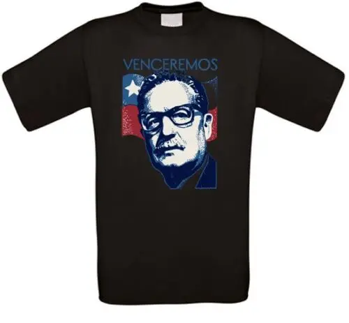 Salvador Allende Chile Venceremos Socialism Guevara T-Shirt all Sizes